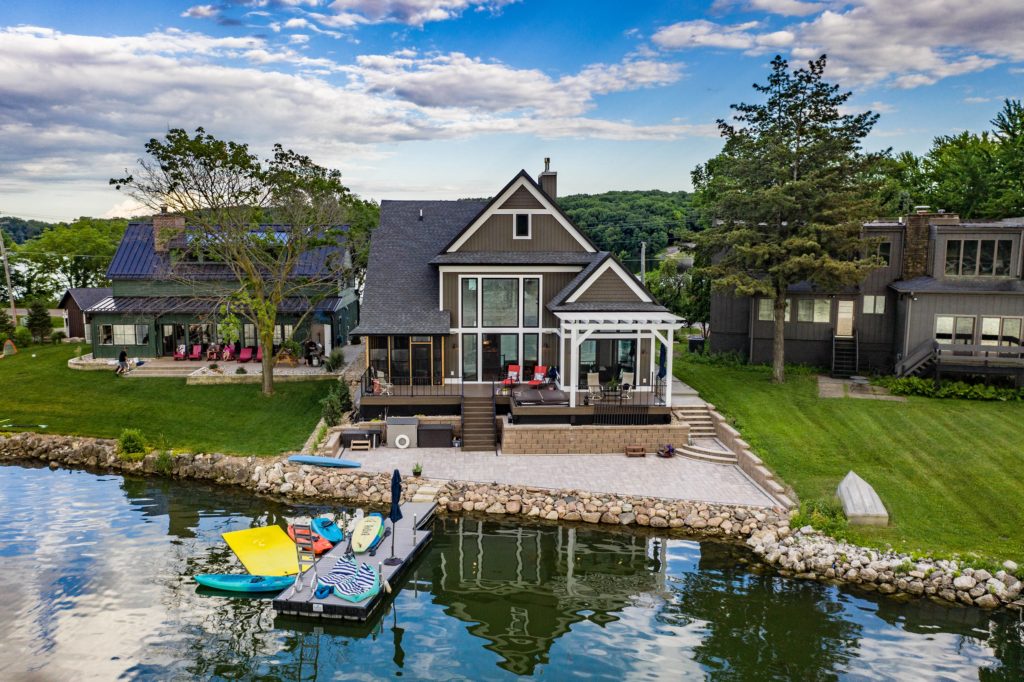 Building a Beautiful, Custom Lakefront Home in Solon Advantage