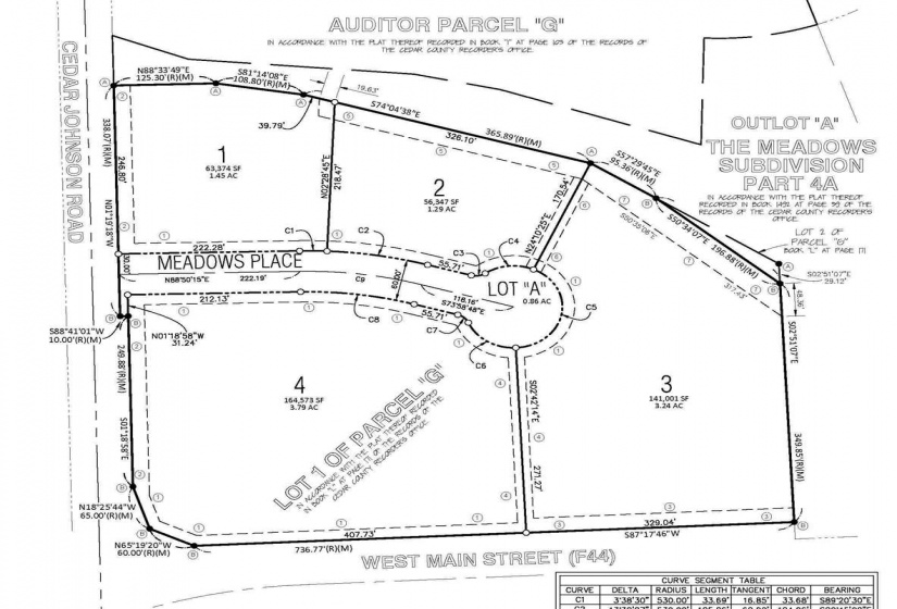 The Meadows Lot 3, West Branch, 52358, ,Lots/land,For Sale,The Meadows Lot 3,202400781