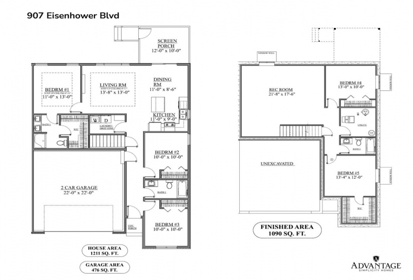 907 Eisenhower Blvd, North Liberty, 52317, 5 Bedrooms Bedrooms, ,3 BathroomsBathrooms,Single Family/acreage,For Sale,907 Eisenhower Blvd,202401204